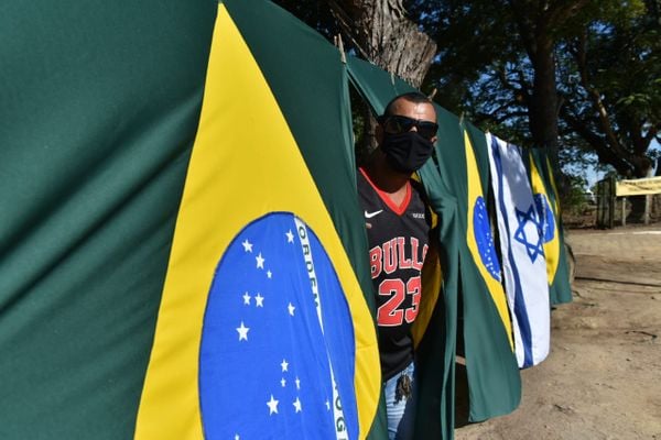 Preparativos para a chegada do Presidente Jair Bolsonaro em São Mateus