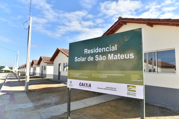  Presidente Jair Bolsonaro visita a cidade de São Mateus para entregar casas do Programa Casa Verde Amarela, (antigo Minha Casa Minha Vida), no Residencial São Mateus 