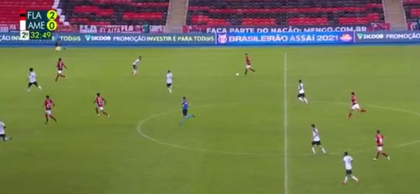 Flamengo vence América Mineiro pelo Brasileirão