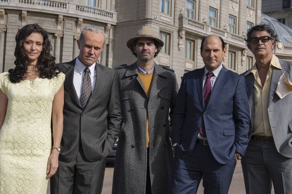Atores do elenco principal da 2ª temporada de 'El Presidente', da Amazon Prime, intitulada 'O Jogo da Corrupção'