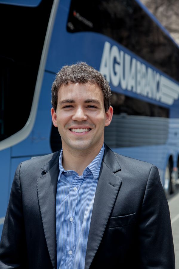 Thiago Juffo Chieppe, diretor comercial da Viação Águia Branca
