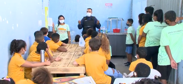 O Projeto Recriar ES tem aproximadamente 120 crianças e adolescentes