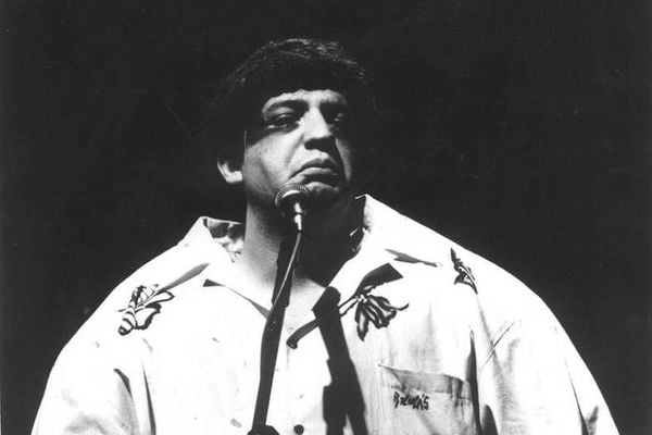 O humorista Claudio Besserman Vianna, o Bussunda, em retrato de 1989