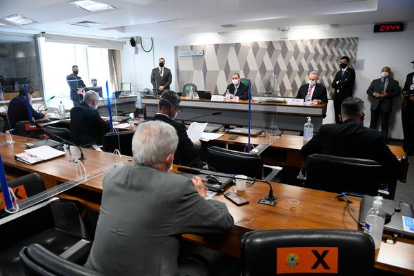 Reunião da CPI da Covid no Senado