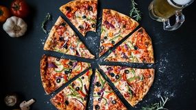 pizza, food, italian