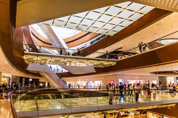 Entre os segmentos pesquisados no Recall de Marcas 2021 está o de shopping center.
