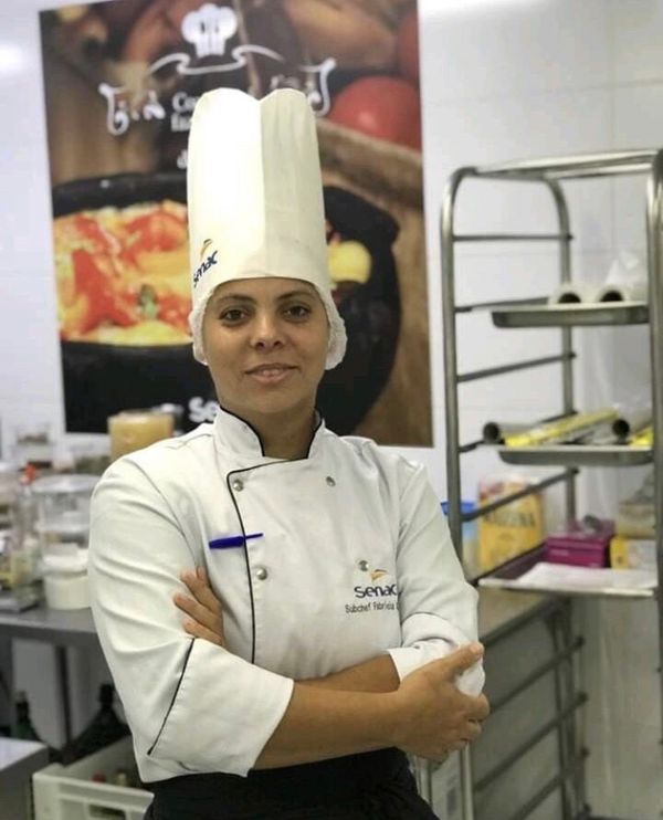 Fabricia Sarria, chef do restaurante do Hotel Senac Ilha do Boi, em Vitória