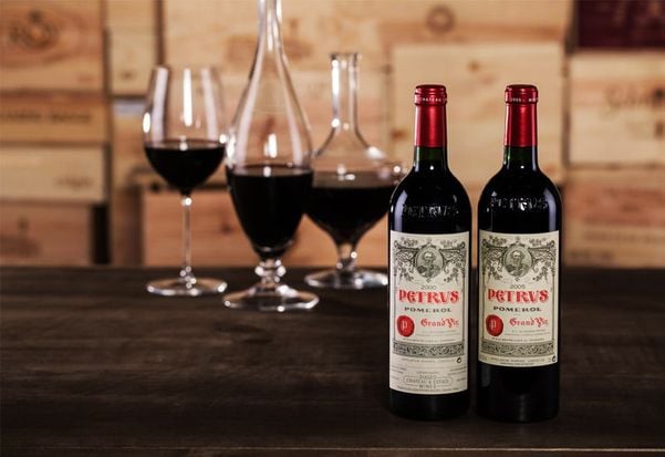O mítico vinho Petrus, produzido no Pomerol