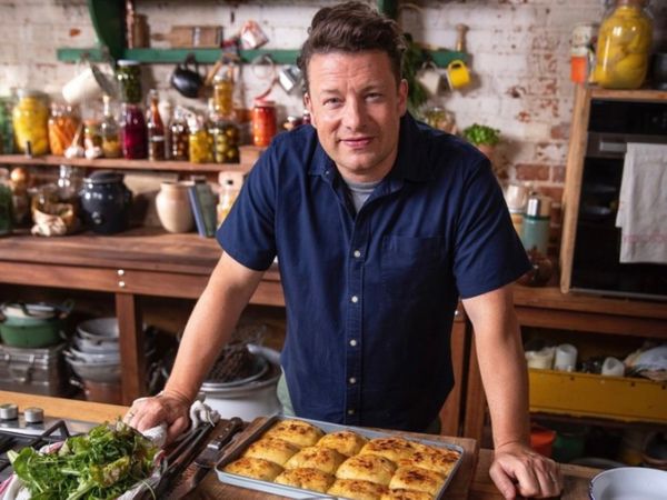 O chef britânico Jamie Oliver