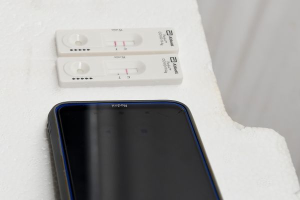 Testagem de covid-19 no Terminal de Jardim América, em Cariacica  por Fernando Madeira