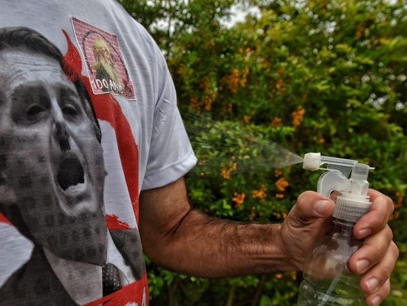 Manifestantes se reúnem em ato contra o presidente Jair Bolsonaro em Vitória por Fernando Madeira