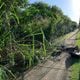 Imagem - Carro sai da pista em acidente na Avenida Dante Micheline, em Vitória