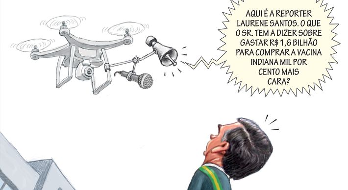Confira a charge do Amarildo de 23/06/2021