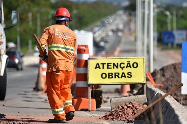  Início das obras do Complexo Viário de Carapina, antiga Reta do Aeroporto, BR 101 por Fernando Madeira