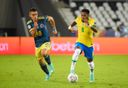 Brasil enfrentou a Colômbia no estádio Nilton Santos pela Copa América nesta quarta-feira (23)(Paulo Souza)