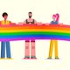 Imagem - Orgulho LGBTQIA+: doença é a falta de empatia, nunca o amor