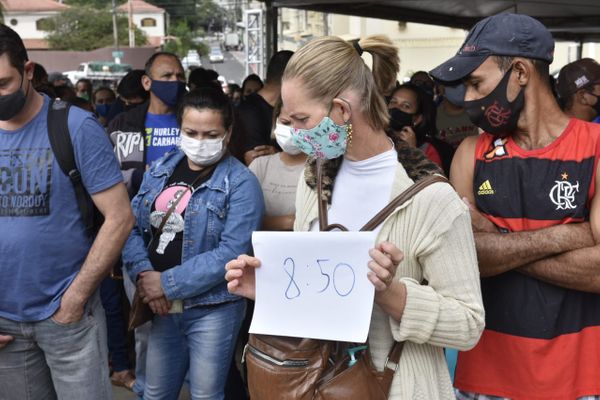Cariacica realiza mutirão de vacinação contra a Covid-19 no Estádio Kleber Andrade por Ricardo Medeiros