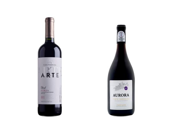Casa Valduga Arte Cabernet Sauvignon/Merlot 2019 e Aurora Pinot Noir 2020 IP Pinto Bandeira: dicas de Pedro Pereira