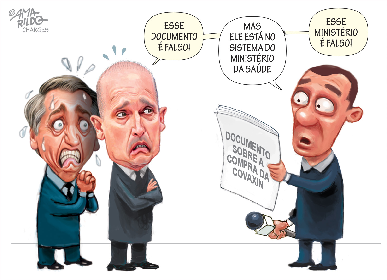 Documento falso A Gazeta