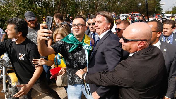 O presidente Bolsonaro visitou Sorocaba, em São Paulo