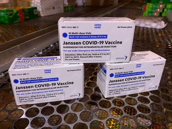 Vacina contra covid-19 da Janssen, empresa farmacêutica da Johnson & Johnson