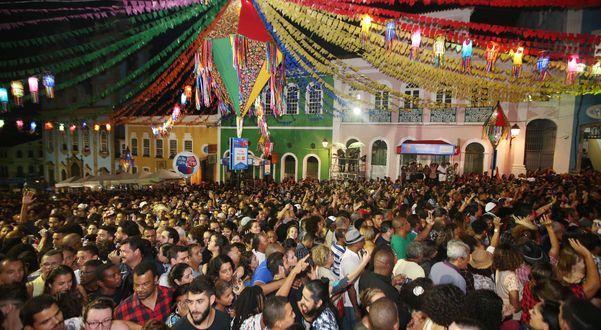 Festa de São João em Salvador em 2019