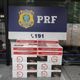 Imagem - PRF apreende cigarro contrabandeado que seria entregue na Grande Vitória