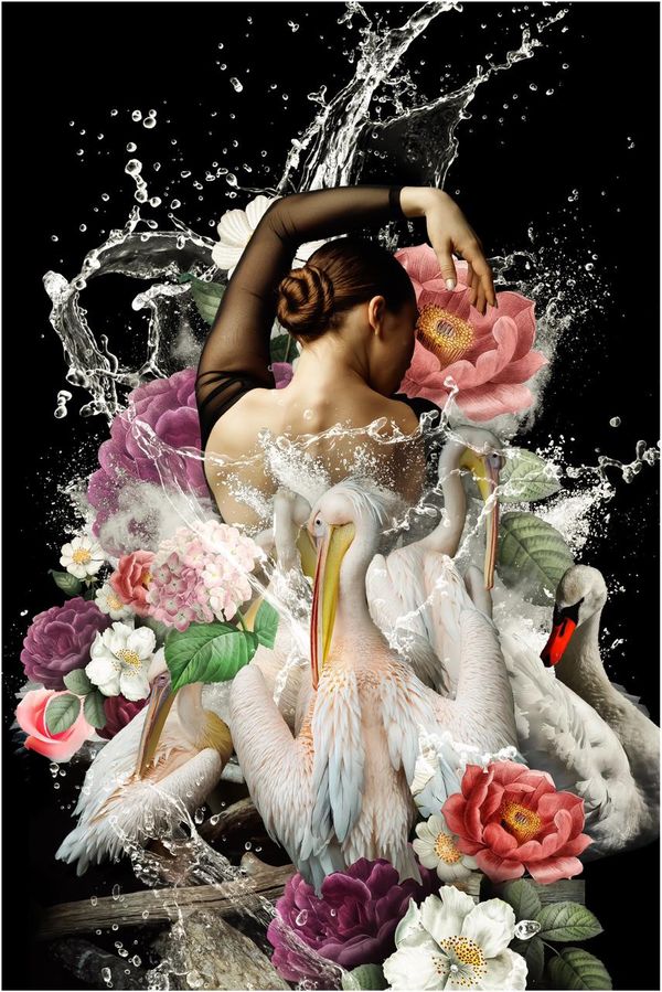 Obra do artista Leonardo Lima em exposição na GC36, galeria de arte colaborativa de Pinheiros, em São Paulo