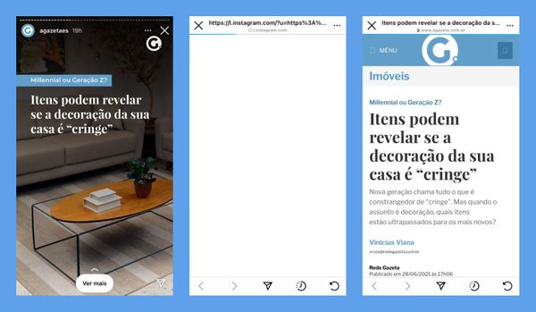 Recurso do Instagram facilita o direcionamento para sites