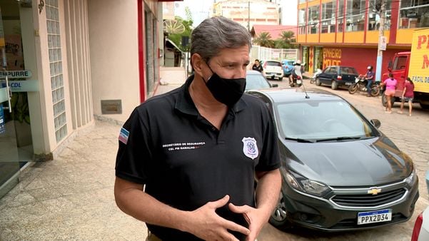 Secretário de Segurança Pública do Estado, Alexandre Ramalho