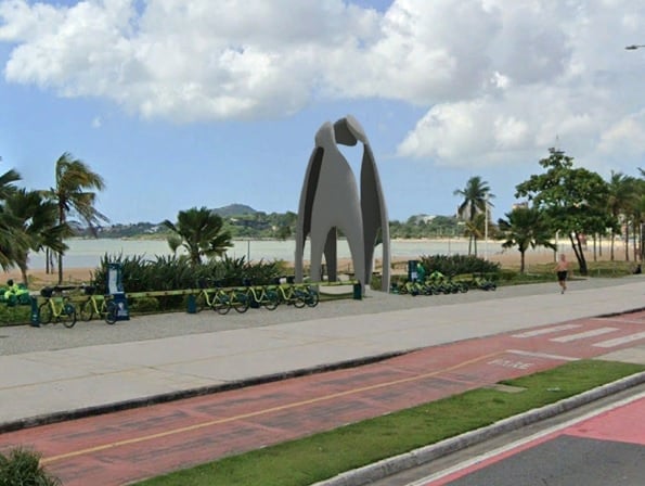Estrutura para homenagear profissionais da saúde será colocada na Praia de Camburi, em Vitória