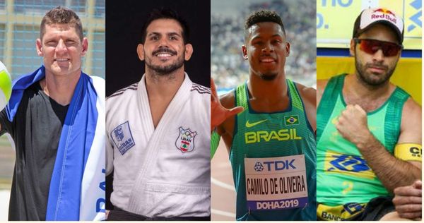 Alison, Nacif, Paulo André e Bruno já estão garantidos na Olimpíada