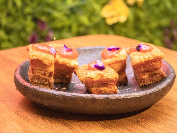 Pancetta com geleia de goiaba picante por Taynna Camargo