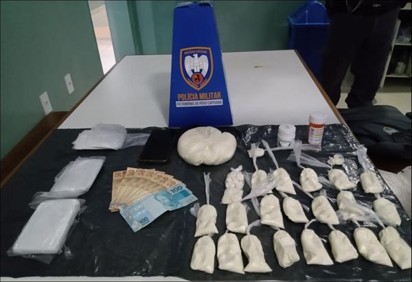 A Polícia Militar prendeu 114 pessoas e apreendeu armas e drogas durante a Operação Sentinela no ES por Divulgação/PMES