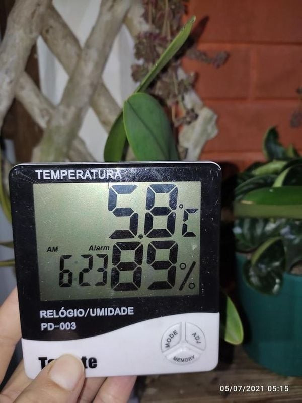 A temperatura chegou abaixo dos 6 graus em Venda Nova do Imigrante nesta segunda (05)