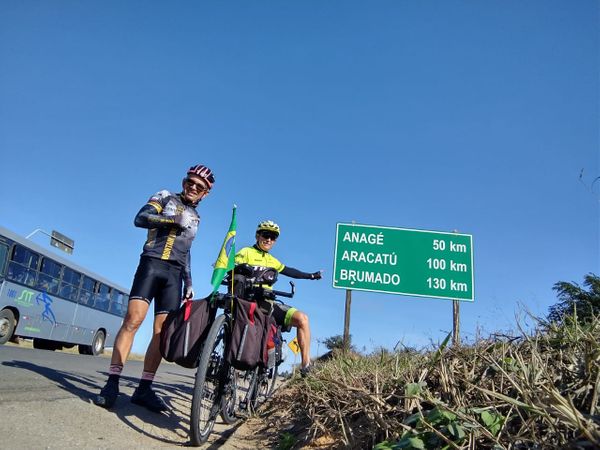 Desafio de ciclistas capixabas por Arquivo pessoal