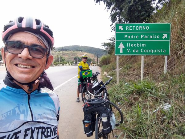 Desafio de ciclistas capixabas por Arquivo pessoal