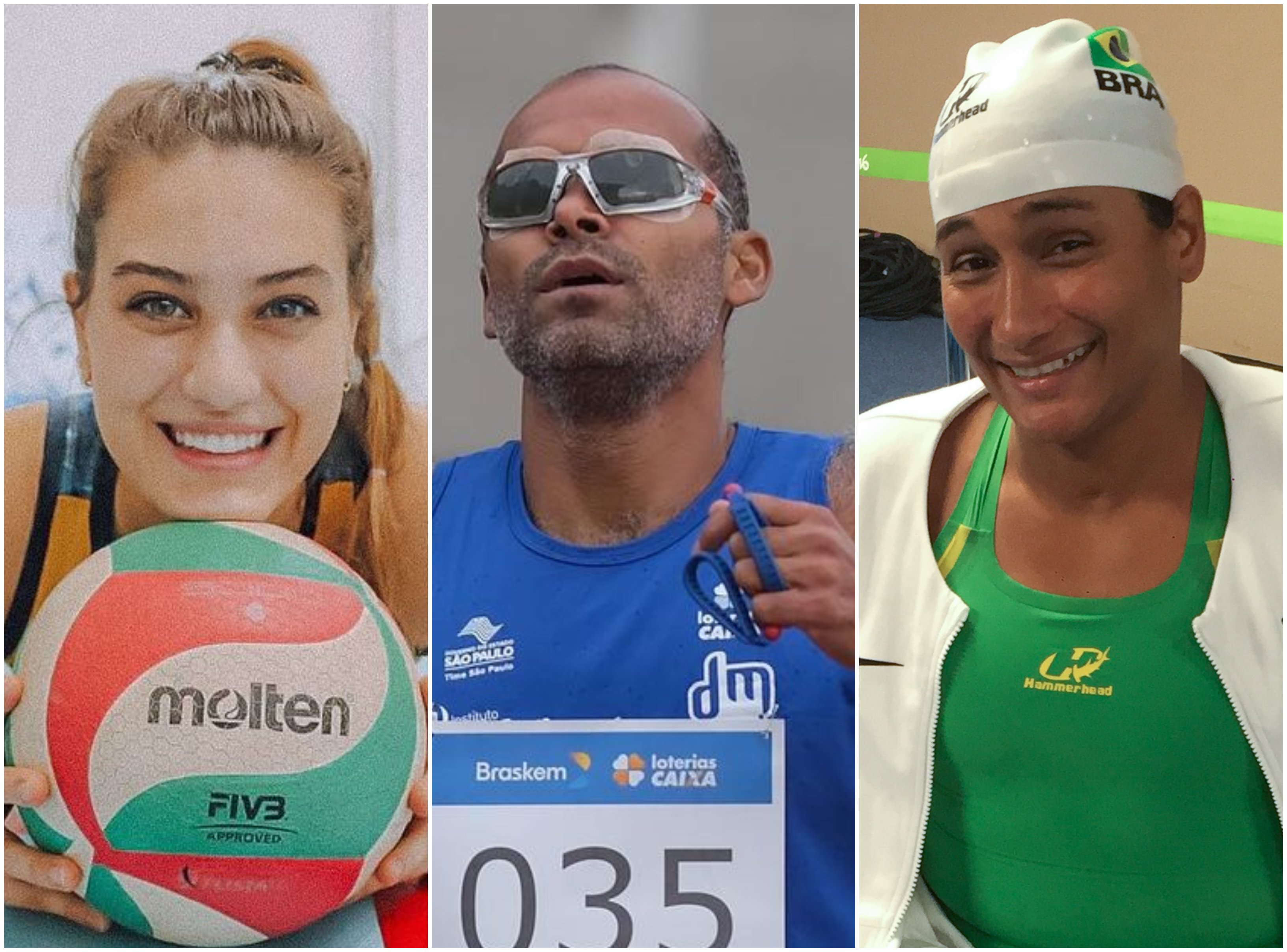Daniel Mendes (atletismo), Luiza Fiorese (vôlei) e Patrícia Pereira (natação) vão representar o Espírito Santo na competição que acontece em agosto