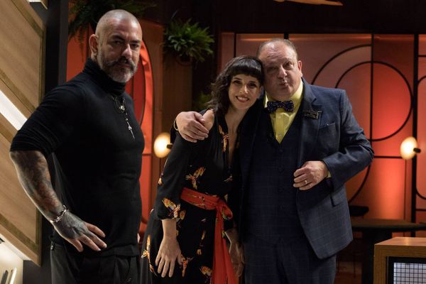 Henrique Fogaça, Helena Rizzo, Erick Jacquin no 