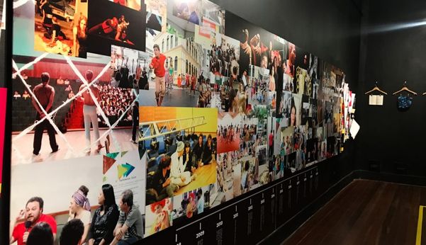 Sala de Exposições Levino Fanzeres fica no primeiro piso do palácio 