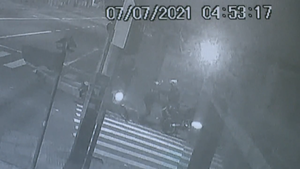 Imagens de videomonitoramento mostram vigilantes brigando em Vila Velha