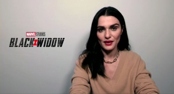 Rachel Weisz, durante coletiva virtual de lançamento do filme 