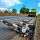 Imagem - Motociclista morre em acidente com caminhão na BR 101, em Sooretama