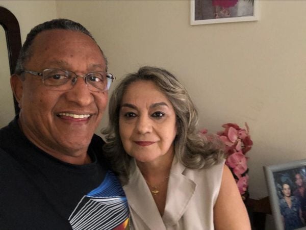 Carlos Fernandes de Oliveira, e esposa, Renilde Rodrigues 