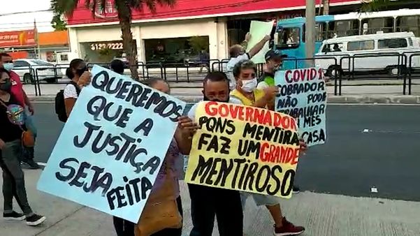 Manifestação em Vitória