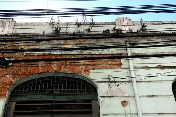 Abandonado, o mato toma do Mercado da Capixaba, no Centro de Vitória  por Carlos Alberto Silva