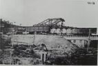 Construção da ponte Florentino Avidos em 1926(Álbum Florentino Avidos)