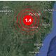 Tremor de terra com magnitude de 1.4 é registrado em Pancas