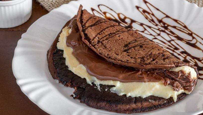 Brownieoca da tapiocaria Nordeste Capixaba, em Vitória