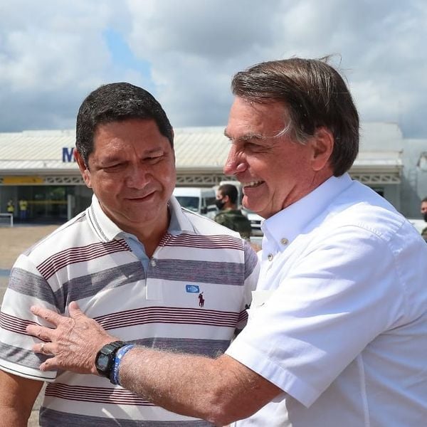 Delegado Eguchi e Jair Bolsonaro